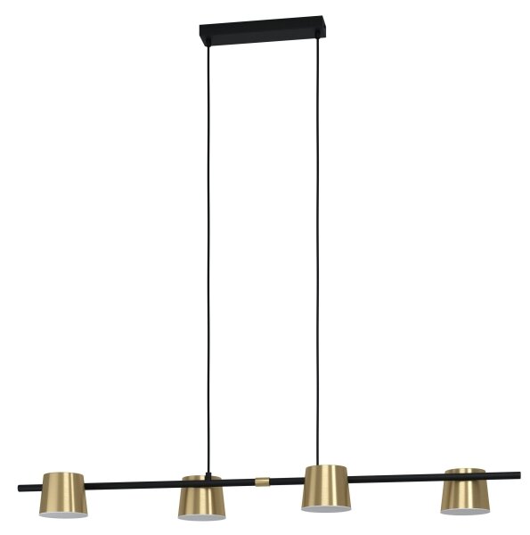 Eglo 39985 - Lampadario LED a sospensione con filo ALTAMIRA 4xGU10/4,6W/230V 3000K oro