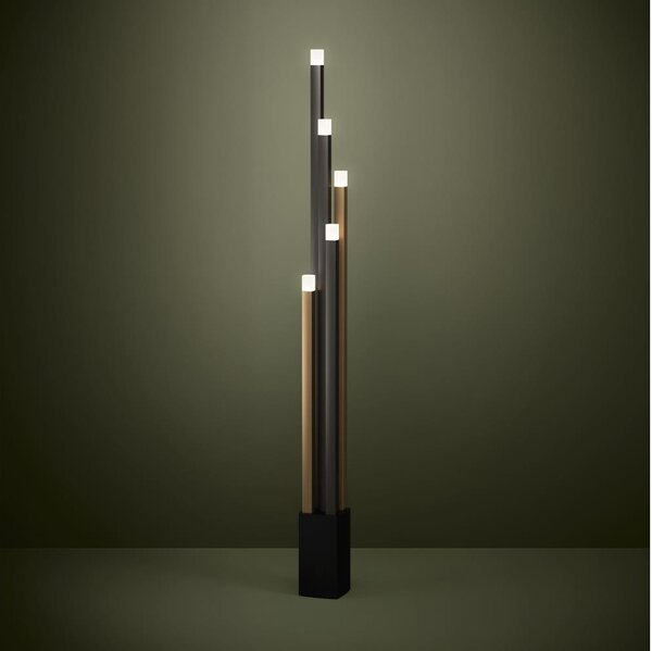 Eglo 39908 - Lampada da terra dimmerabile a LED ESTANTERIOS 5xLED/3,7W/230V 3000K