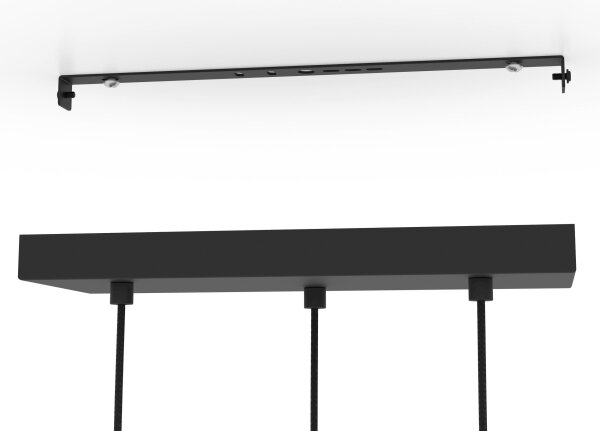 Eglo 390177 - Lampadario a sospensione con filo PAZ 3xE14/40W/230V oro/nero