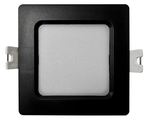 Lampada LED da incasso SQUARE LED/3W/230V 4000K 9x9 cm nero