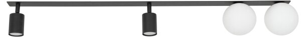 Faretto da incasso VOX 2xG9/8W/230V + 2xGU10/10W nero