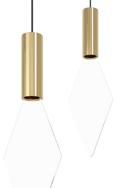 Eglo 390362 - Lampadario a sospensione con filo LED dimmerabile MIRADOR 14xLED/3,3W/230V oro