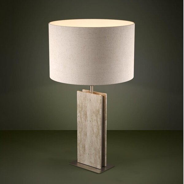 Eglo 390408 - Lampada da tavolo BELESAR 1xE27/40W/230V beige