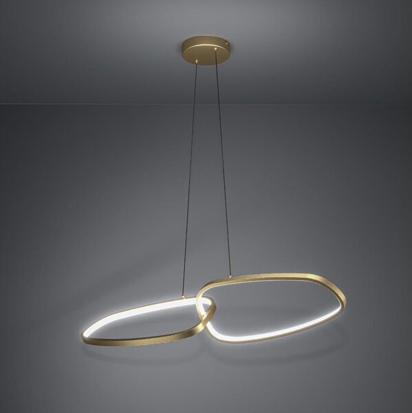 Eglo 390205 - Lampadario a sospensione con filo LED dimmerabile LODOSA LED/37,5W/230V 3000K