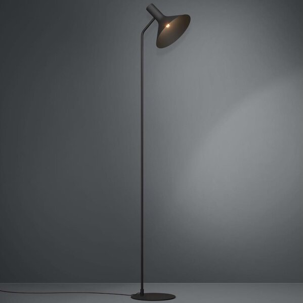 Eglo 390222 - Lampada con piedistallo MORESCANA 1xE27/28W/230V nero