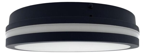 Plafoniera LED da bagno con sensore ELLÉ LED/24W/230V diametro 26 cm IP54 antracite