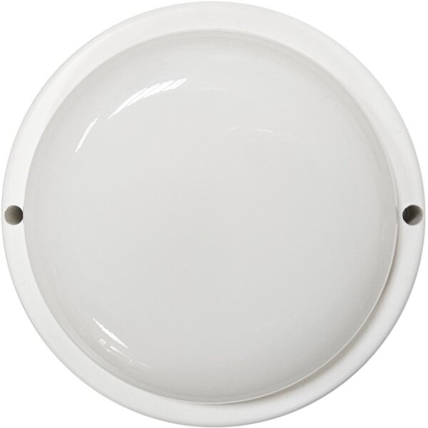 Plafoniera LED da esterno LED/15W/230V 4200K diametro 15,5 cm IP64 bianco