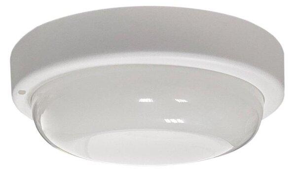 Plafoniera LED da esterno LED/15W/230V 4200K diametro 15,5 cm IP64 bianco