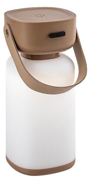 Rabalux 77143- LED Dimmerabile ricaricabile touch per esterni lampada da tavolo FUNES LED/3W/5V IP44 marrone