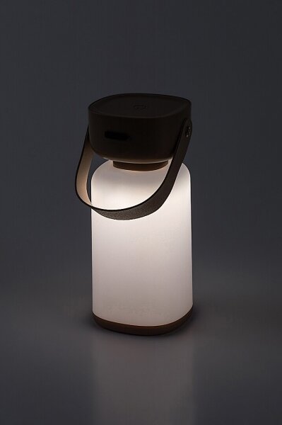 Rabalux 77143- LED Dimmerabile ricaricabile touch per esterni lampada da tavolo FUNES LED/3W/5V IP44 marrone