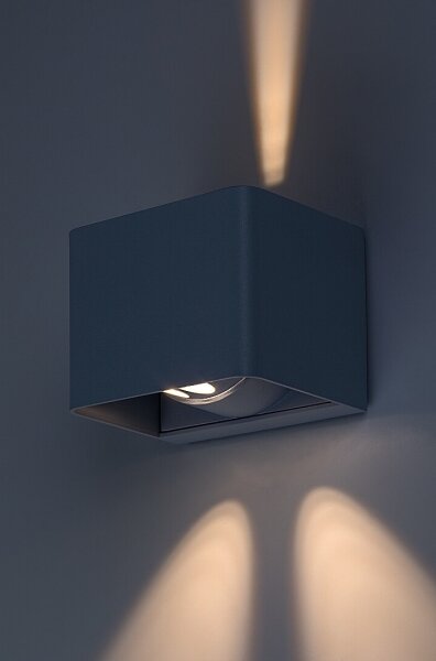 Rabalux 77170 - Applique a LED da esterno HALLSTATT LED/10W/230V IP54 grigio