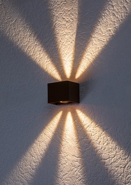 Rabalux 77169 - Applique a LED da esterno HALLSTATT LED/10W/230V IP54 marrone