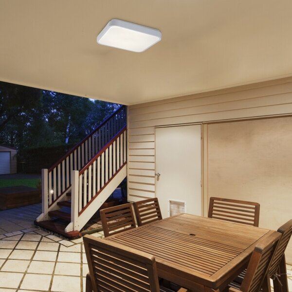 Rabalux 77138 - Plafoniera LED per bagno con sensore LOWAR 18W/230V 4000K IP44