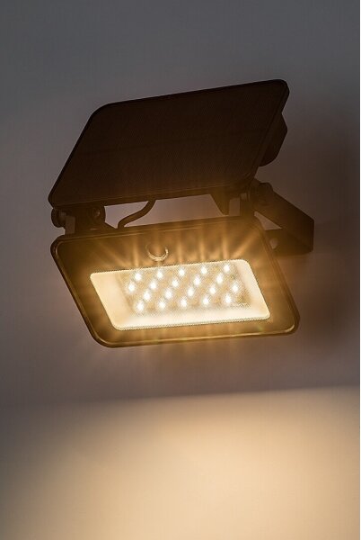 Rabalux 77159-LED Faretto solare LED 6W 3,7V sensore IP65 3000/4000/6500K