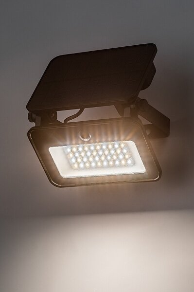 Rabalux 77159-LED Faretto solare LED 6W 3,7V sensore IP65 3000/4000/6500K