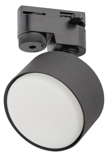 Faretto per sistema a binario AVIA 1xGX53/15W/230V nero