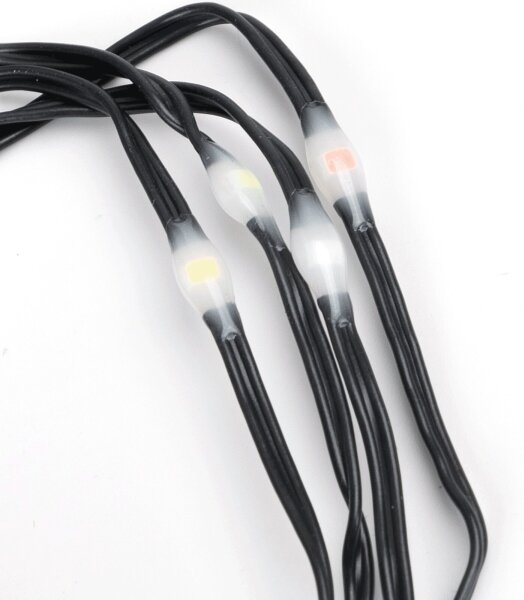 Aigostar - Catena luminosa LED da esterno 50xLED/8 funzioni 3xAA 5,3m IP44 multicolore