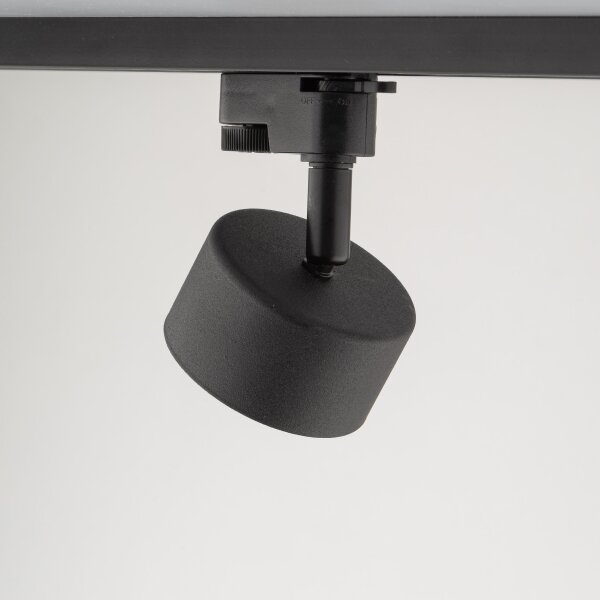 Faretto per sistema a binario AVIA 1xGX53/15W/230V nero