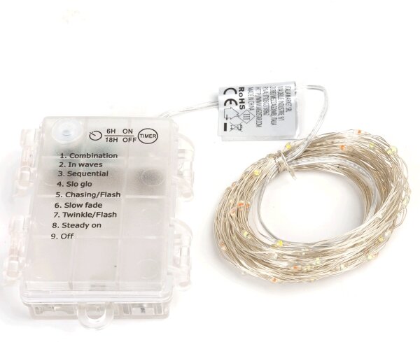 Aigostar - Catena luminosa LED da esterno 100xLED/8 funzioni 10,3m IP44 multicolore