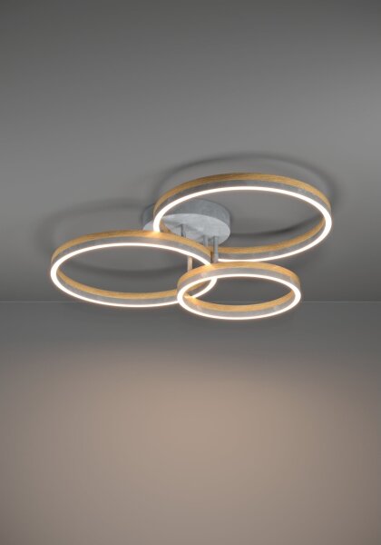 Eglo 39895 -Lampadario a plafone LED dimmerabile CADINARO LED/12,5W/230V + 2xLED/15,5