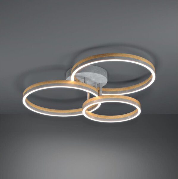 Eglo 39895 -Lampadario a plafone LED dimmerabile CADINARO LED/12,5W/230V + 2xLED/15,5