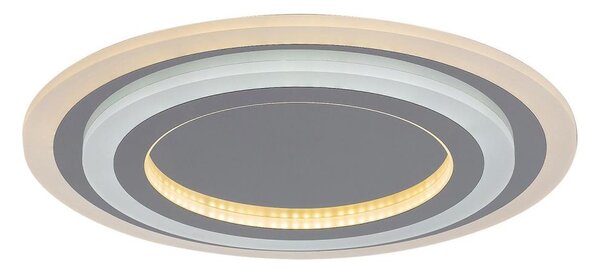 Rabalux 71315 - Plafoniera LED dimmerabile da soffitto TANELI 56W/230V 3000/4000/6000K finitura cromata + telecomando