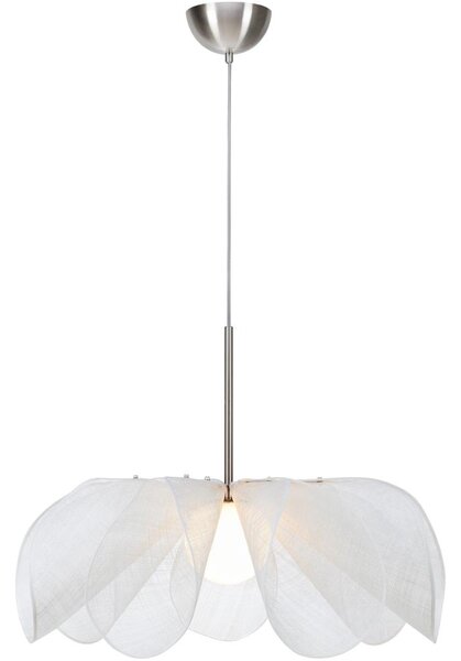 Markslöjd 108818 - Lampadario a sospensione con filo STYRKA 1xE27/40W/230V diametro 75 cm bianco
