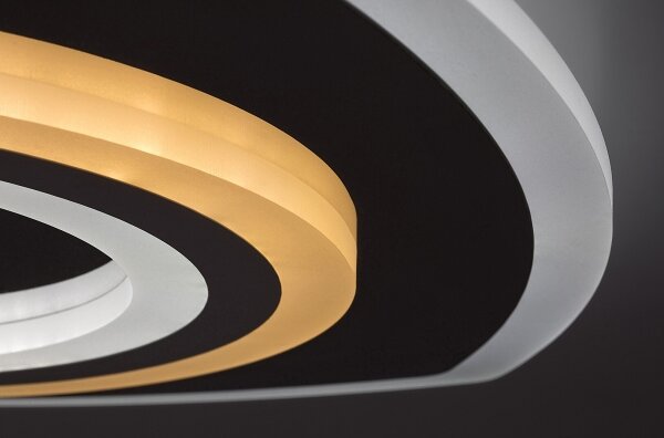 Rabalux 71318 - Lampada da soffitto LED dimmerabile TANELI 60W/230V 3000/4000/6000K cromo + telecomando