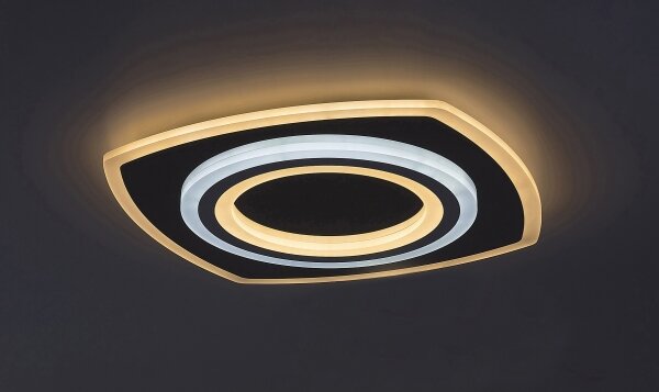 Rabalux 71318 - Lampada da soffitto LED dimmerabile TANELI 60W/230V 3000/4000/6000K cromo + telecomando