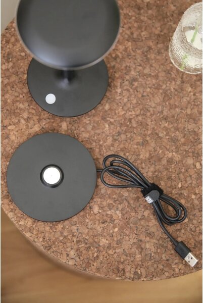 Markslöjd 108918-LED Dimmerabile ricaricabile lampada PETIT 2W/1800mAh 2200/2700/3000K IP44 nero
