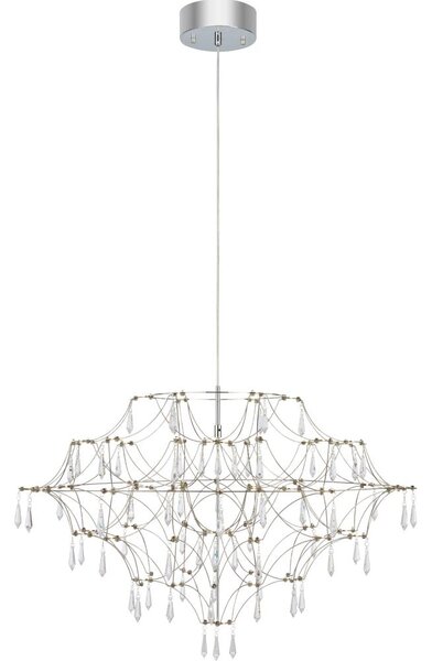 Markslöjd 108870 - LED Lampadario di cristallo dimmerabile a filo EFESOS LED/25W/230V diametro 80 cm