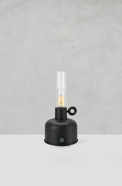 Markslöjd 108919 - LED Dimmerabile ricaricabile lampada ASTRID LED/2W/1200 mAh IP44 nero