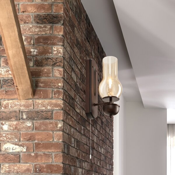 Brilagi - LED Applique COTTAGE 1xE14/40W/230V faggio/marrone