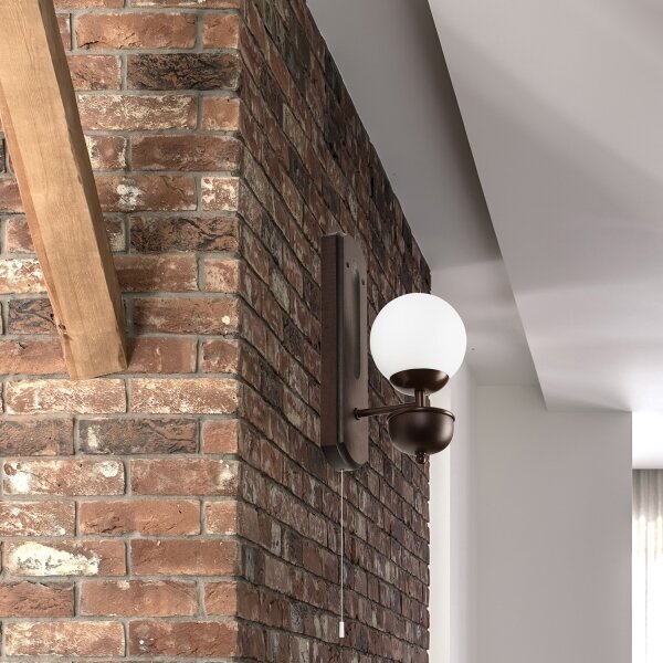 Brilagi - LED Applique COTTAGE 1xG9/40W/230V faggio/bianco