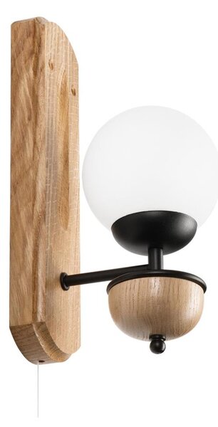 Brilagi - LED Applique COTTAGE 1xG9/40W/230V quercia/bianco