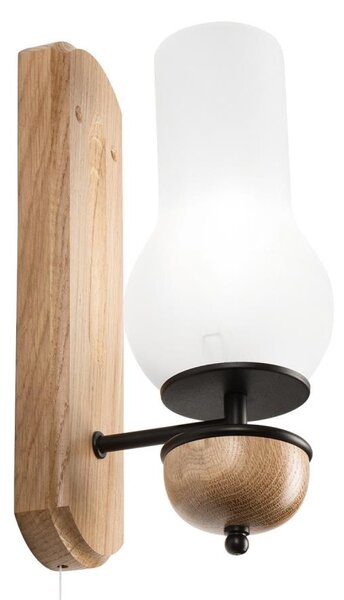 Brilagi - LED Applique COTTAGE 1xE14/40W/230V quercia/bianco