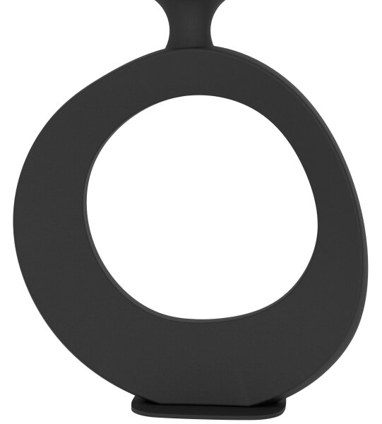 Eglo 390423 - Lampada da tavolo DIEZMA 1xE27/60W/230V 52,5 cm nero/color crema