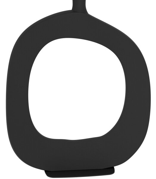 Eglo 390424 - Lampada da tavolo DIEZMA 1xE27/60W/230V 88 cm nero/color crema