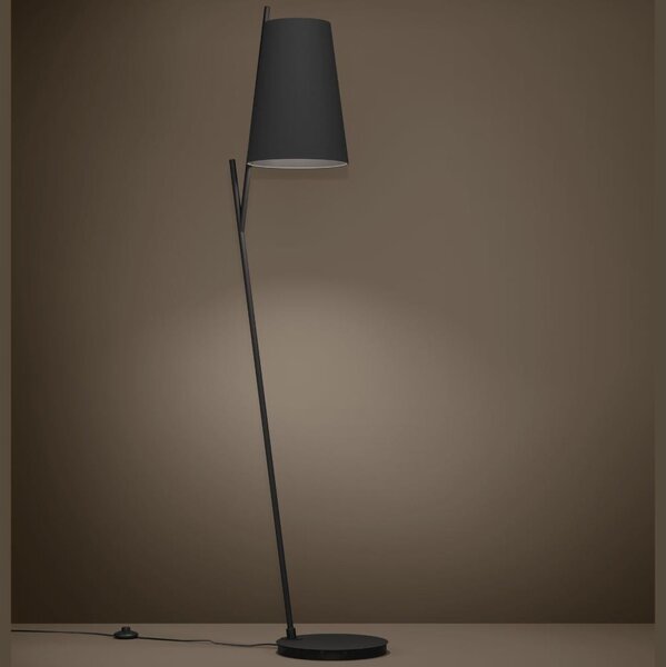Eglo 390134 - Lampada con piedistallo PETROSA 1xE27/40W/230V nero