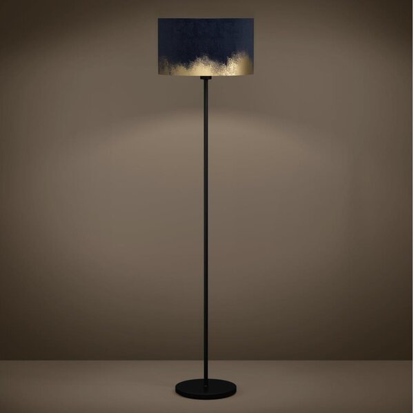 Eglo 39976 - Lampada con piedistallo CASUARITA 1xE27/40W/230V blu/oro