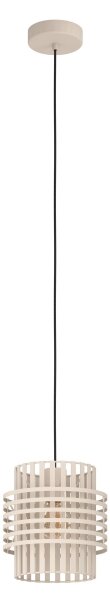 Eglo 390146 - Lampadario a sospensione con filo OLTAMAR 1xE27/40W/230V diametro 21 cm color crema