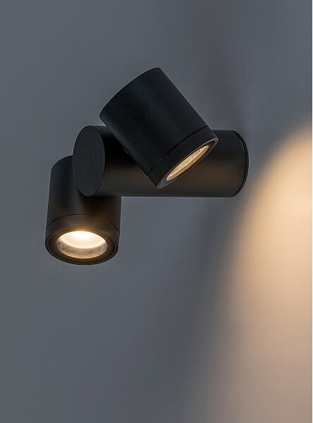 Rabalux 77111 - Applique da esterno ENOL 2xGU10/35W/230V IP44