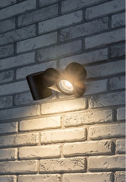 Rabalux 77111 - Applique da esterno ENOL 2xGU10/35W/230V IP44
