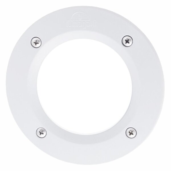 Faretto incasso tondo top light parma in td10 bi gx53 led cct ip66 230v bianco resina - Top Light