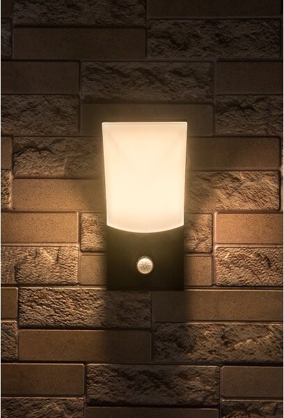 Rabalux 77172-LED Applique da esterno con sensore TOLNA LED/10W/230V IP54