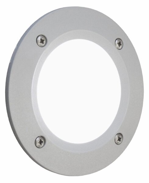 Faretto incasso tondo top light parma in td10 gr gx53 led cct ip66 230v grigio resina - Top Light