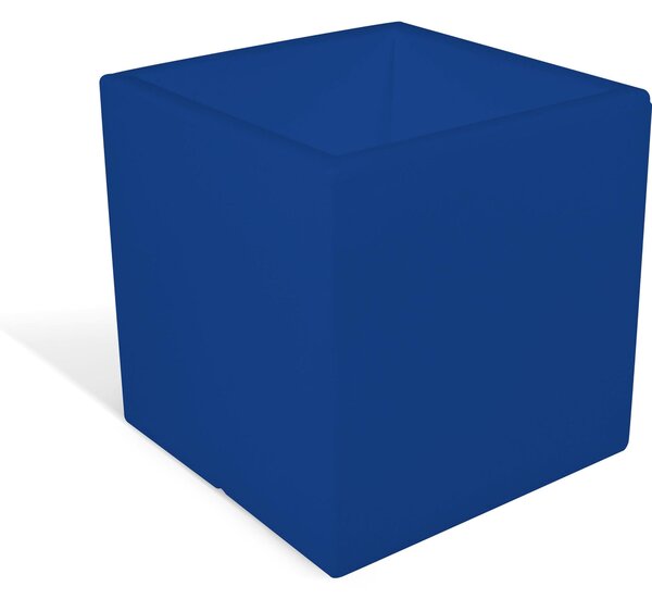 Fioriera, porta vaso h30 OASI Dimensione 30x30x h 30 cm per uso interno esterno peso 2 kg colore Blu