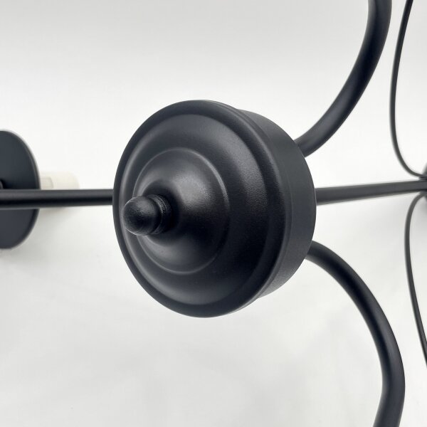 Brilagi - LED Lampadario a sospensione con catena COTTAGE 3xE14/40W/230V nero/marrone