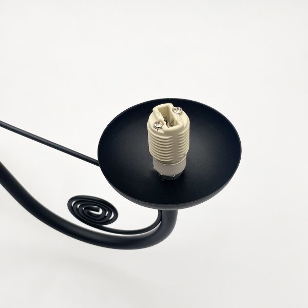 Brilagi - LED Lampadario a sospensione con catena COTTAGE 3xG9/40W/230V nero/bianco