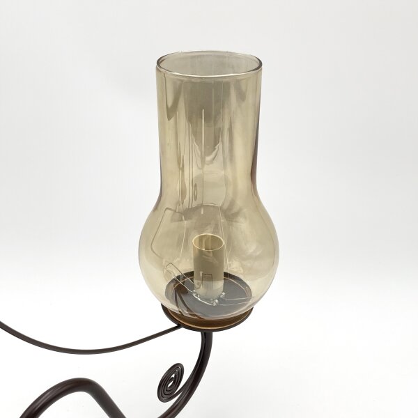 Brilagi - LED Lampadario a sospensione con catena COTTAGE 5xE14/40W/230V marrone